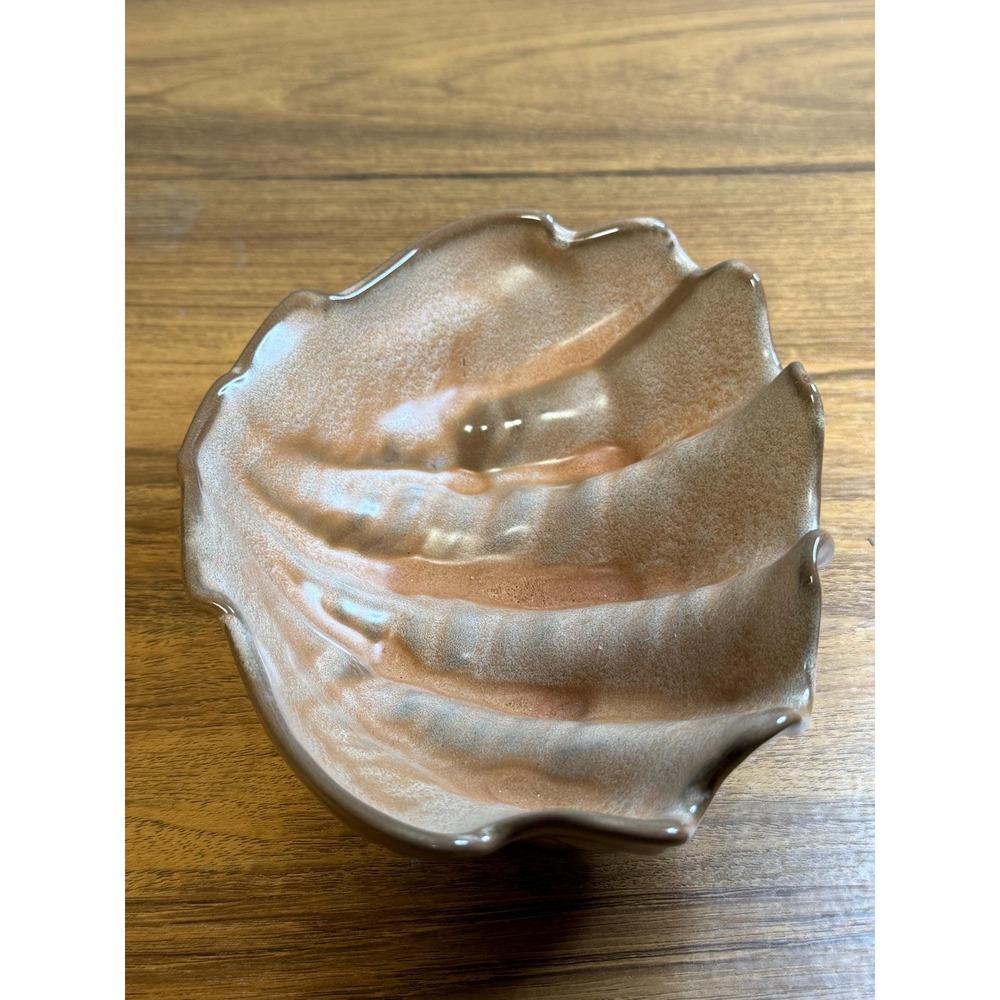 Vintage Frankoma Clam Shell‎ Bowl. Seashell Dish. - Picture 13 of 13